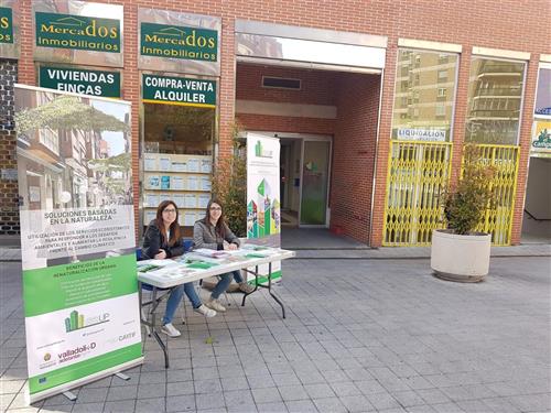 Valladolid and its citizens are actively involved in Urban GreenUP