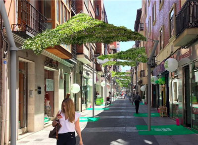 Municipal plan to install green awnings this year with 1.5 million investment
