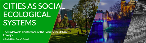 3rd World Conference of the Society for Urban Ecology 2020: NBS for cities Symposium