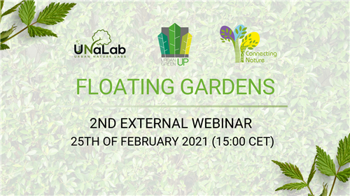 URBAN GreenUP Webinar: Floating gardens