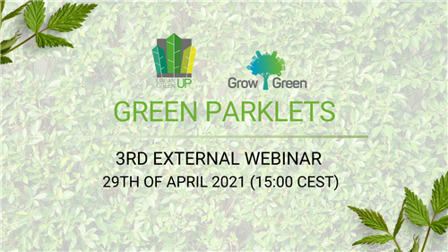 URBAN GreenUP Webinar: Green Parklets