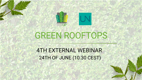 URBAN GREENUP WEBINAR: Green Rooftops
