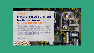 Nature-Based Solutions for Urban Areas - HRB webinar